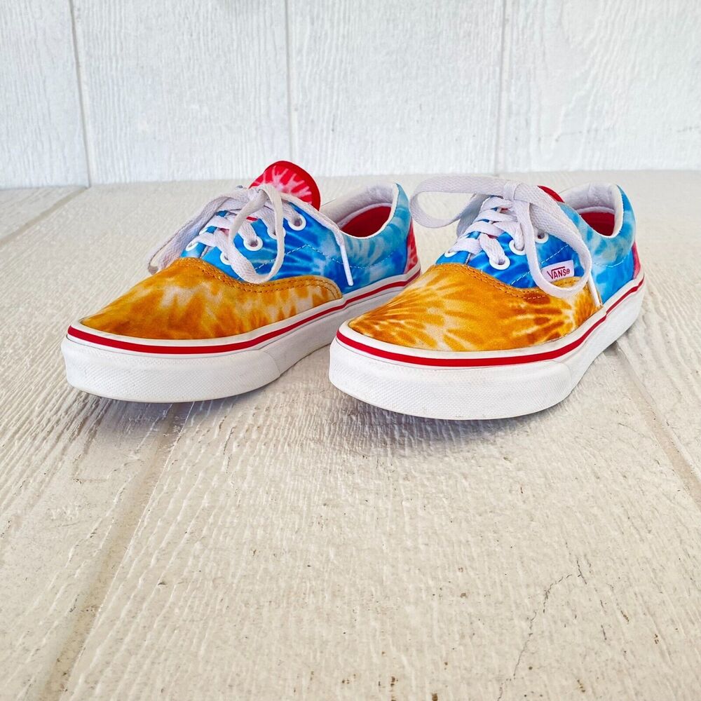 Vans ERA Tie Dye Kids Shoe 2.0 Skater Colorful‎ Tye Dye Skateboarding Beach